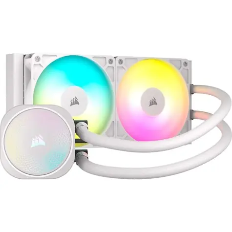 Corsair NAUTILUS ARGB weiß / 2x 120mm / 34dB / 300-2100 U/min / 74,4CFM / Intel + AMD