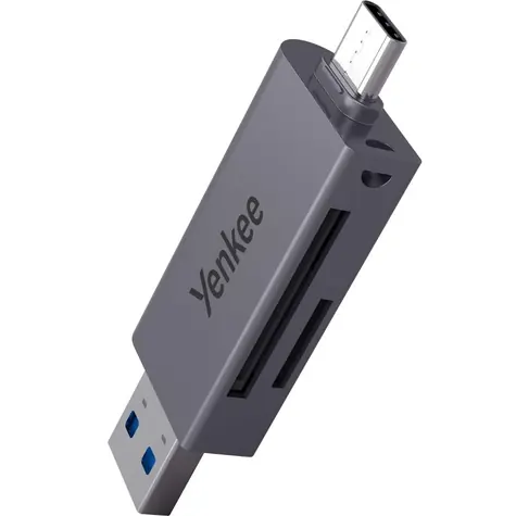 YENKEE YCR 401 COMBO / Kartenleser / USB-A / USB-C / SD/TF