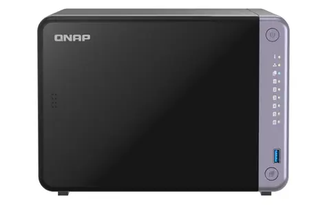 QNAP TS-632X-4G / 6x HDD / Alpine AL524 2,0 GHz / 4 GB DDR4 / 3,5" & 2,5" SATA / 2x 2,5GLAN