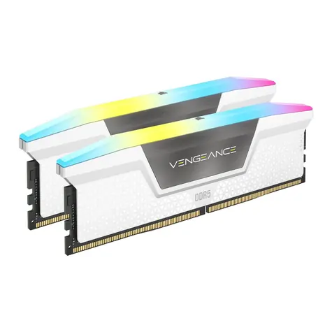 Corsair Vengeance RGB 32GB (2x16) DDR5 6000MHz weiß / C36 / DIMM / XMP 3.0