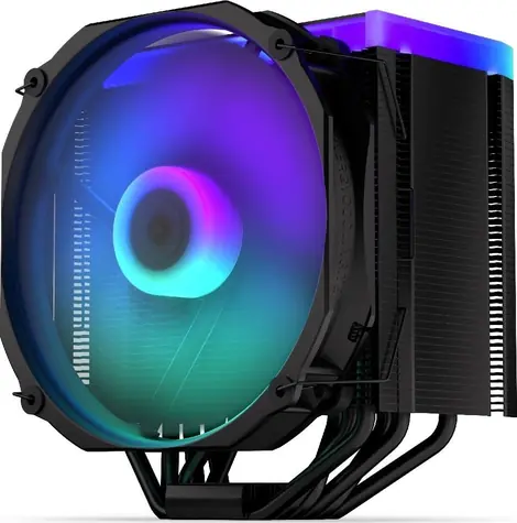 Endorfy Fortis 5 ARGB schwarz / CPU-Kühler / 1x140 mm / 1400 RPM / PWM / für Intel & AMD