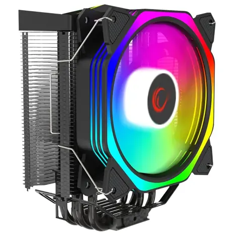 Rampage Octagon C50 schwarz / 120 mm / TDP 165 W / 29 dB bei 1800 U/min / 57 CFM / Intel + AMD 