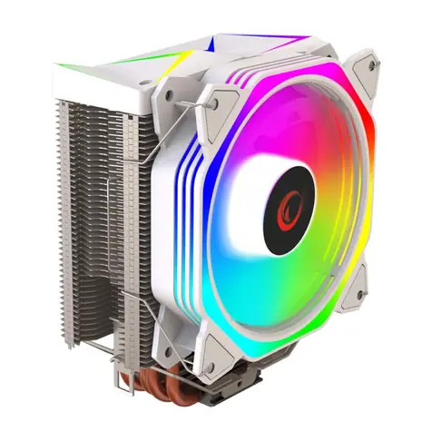Rampage Octagon C50 weiß / 120 mm / TDP 165 W / 29 dB bei 1800 U/min / 57 CFM / Intel + AMD 
