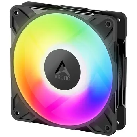 ARCTIC P12 Pro A-RGB Schwarz / 120 mm / PWM / Fluiddynamisches Lager / 600-3000 U/min / 77 CFM / 4-polig