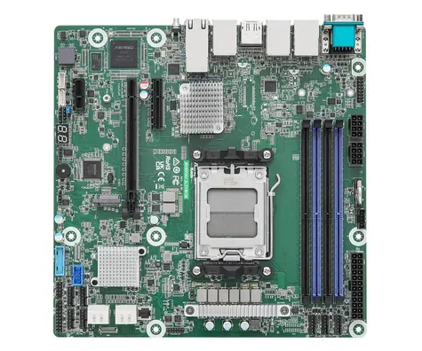 ASRock B650D4U-2L2T/BCM / AM5 / 4X DDR5 / 1x PCIe x16 / 10-Gbit/s-LAN / mATX