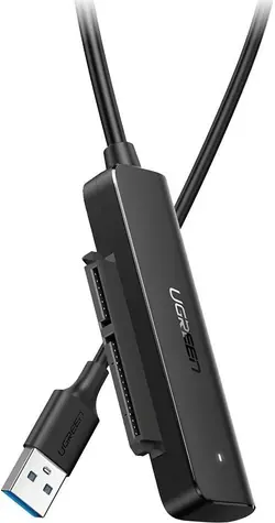 Ugreen externes HDD/SSD-Gehäuse 2,5" SATA III 3.0 - USB 3.2 Gen 1 schwarz 