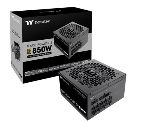 Thermaltake Toughpower GT 850W schwarz / ATX / 850W / 120mm Lüfter / 80PLUS Gold / modular