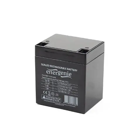 Gembird Energenie ZAL050010 / Batterie für Notstromversorgung / 12 V / 4,5 Ah