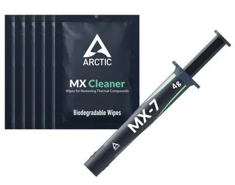 ARCTIC MX-7 4g + 6x MX Cleaner / Wärmeleitpaste / viskos