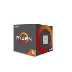 AMD RYZEN 5 3400G bei 3,7 GHz / Turbo 4,2 GHz / 4C8T / L1 384 kB L2 2 MB L3 4 MB / AM4 / 65 W 