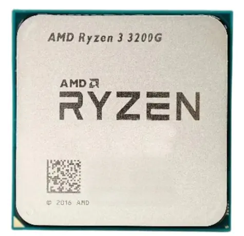 AMD RYZEN 3 3200G @ 3,6 GHz - TRAY / Turbo 4,0 GHz / 4 Kerne 4 Threads / L3 4 MB / AM4 / 65 W 
