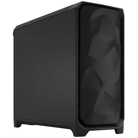 Fractal Design Meshify 3 XL , SOLID schwarz / Big-Tower / E-ATX/ATX / transparente Seitenwände