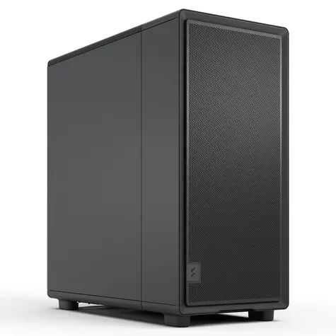 Fractal Epoch Black SOLID / Midi-Tower / ATX/mATX / ohne Netzteil / USB-C / USB-A