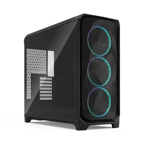 Fractal Design Meshify 3 XL Schwarz RGB TG Light Tint / Big-Tower / ATX / ohne Netzteil / transparente Seitenwand