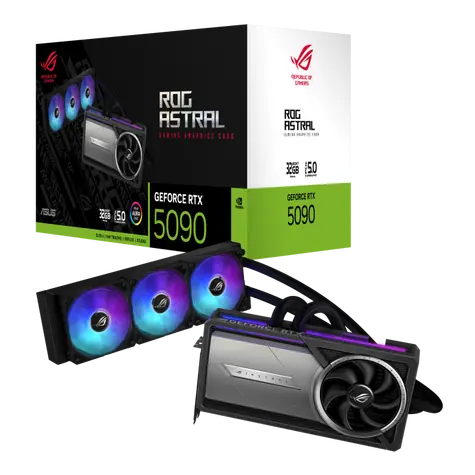 Unboxed - Asus GeForce RTX 5090 ROG Astral OC Liquid Cooling 32GB / 2580MHz / 32GB GGDR7 / 512-Bit / 2x HDMI / unboxed