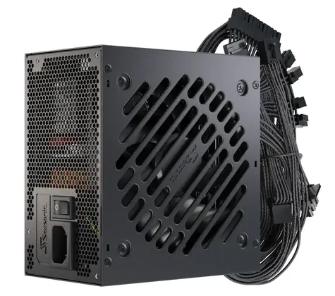 Ausgepackt - Seasonic CORE GC-650 ATX 3.1 schwarz / PC-Netzteil / 2x PCIe / 650 W / 120 mm Lüfter / 80+ Bronze / ausgepackt