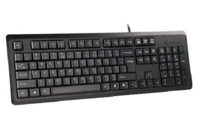 A4Tech KR-92 Schwarz / Kabelgebundene Tastatur / CZ / USB / 1,5 m