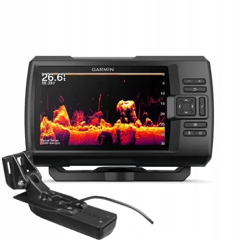 Garmin STRIKER Vivid 7cv + Sonarsonde GT20-TM / Angelsonar / 7" / 800 x 480 / GPS / IPX7