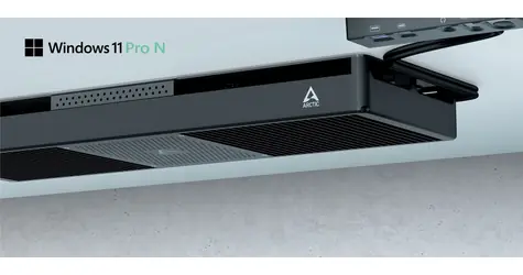 ARCTIC NUC Senza 5700G / AMD RYZEN 7 5700G 4,6 GHz / 32 GB / 1 TB SSD / AMD Radeon RX Vega 8 / Windows 11 Pro