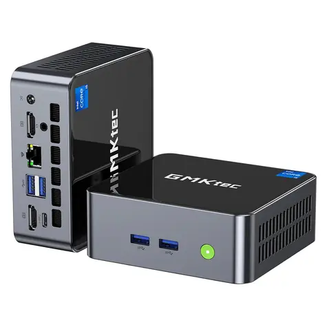 GMKtec M2 Pro S Schwarz / Intel i7 1185G7 / 16 GB / 512 GB SSD / Intel Core / WLAN / USB / LAN / Windows 11 Pro