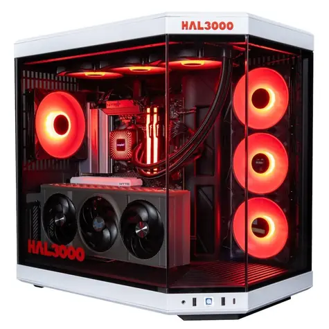 HAL3000 Alfa Gamer Nitro Panda / AMD RYZEN 7 9800X3D 4,7 GHz / 32 GB / RX 9070 XT 16 GB / 2 TB PCIe4 SSD / WLAN / Windows 11