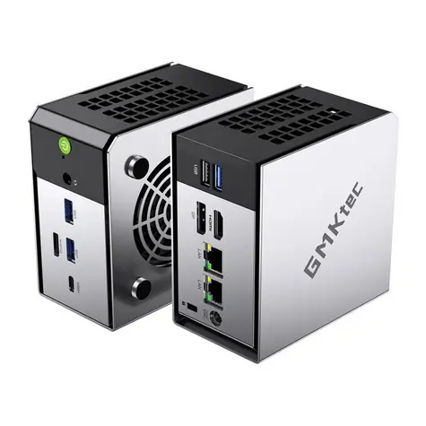 GMKtec M8 Silber / AMD RYZEN 5 PRO 6650H 3,3 GHz / 16 GB RAM / 512 GB SSD / Radeon 660M / Windows 11