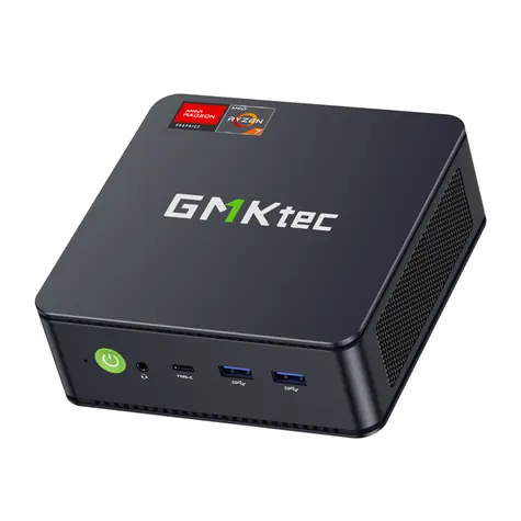GMKtec M5 Ultra schwarz / AMD RYZEN 7 7730U 2,0 GHz / 16 GB RAM / 512 GB SSD / Radeon / Windows 11