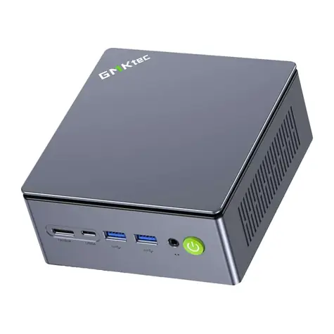 GMKtec M7 Ultra Grau / AMD RYZEN 7 PRO 6850U 2,7 GHz / 16 GB RAM / 512 GB SSD / Radeon 680M / Windows 11