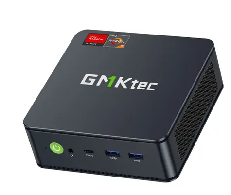 GMKtec M5 Ultra schwarz / AMD RYZEN 7 7730U 2,0 GHz / 32 GB RAM / 1 TB SSD / Radeon / Windows 11