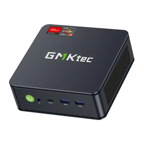 GMKtec M6 Ultra schwarz / AMD RYZEN 5 7640HS 4,3 GHz / 32 GB RAM / 1 TB SSD / Radeon 760M / Windows 11