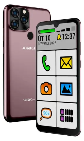 Aligator S6100 Senior 2+32GB braun / 6,3" / 32GB / Android 12