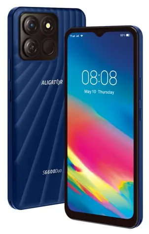 Aligator S6600 Duo 4+64GB blau / 6,6" / 64GB / Android 12