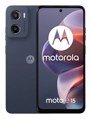 Motorola Moto E15 2+64 GB blau / 6,67" LCD / 64 GB / Android 14