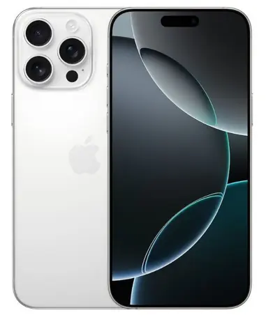 Generalüberholt - Apple iPhone 16 Pro Max 1 TB Weiß Titan eSIM-only Qualität A / generalüberholt