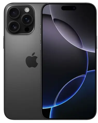 Generalüberholt - Apple iPhone 16 Pro 1 TB Schwarz /Titan , nur eSIM, Qualität A / generalüberholt