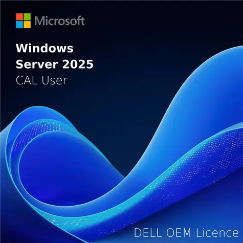 DELL MS Windows Server User CAL 2025/2022 (1 USER) / DOEM / STD oder DC