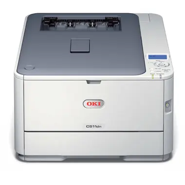 OKI C511dn / A4 30/26 ppm / ProQ2400 dpi / 64MB RAM / GDI / USB 2.0 + LAN / duplex