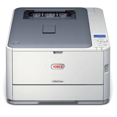 OKI C531dn / A4 / 30/26 ppm / ProQ2400 dpi / 256MB RAM / PCL + PS / USB 2.0 + LAN / duplex
