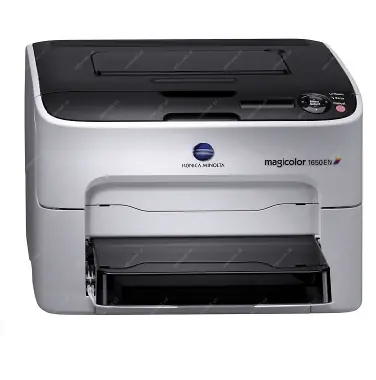Konica Minolta Magicolor 1650EN / laserová tiskárna / A4 / barevná / 600 x 600 dpi / 256MB / USB 2.0 + LAN  / Bazar