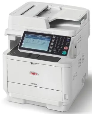 OKI MB562dnw / multifunkční LED tiskarna / A4 / 45 str/min / 1200x1200 / Duplex / LCD / 512MB / LAN / USB