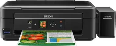 Epson L455 MFZ / barevná inkoustová multifunkce  / A4 / 5760x1440 / CIS / 33ppm / USB / WiFi / Tank system 