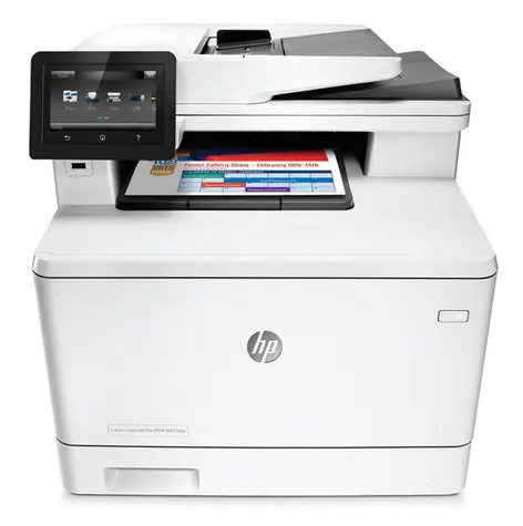 HP Color LaserJet Pro MFP M377dw / 24-24 ppm / 600x600 dpi / ADF / duplex / LDAP / USB+LAN+WIFI / bílá
