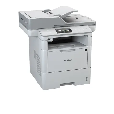 Brother Laser MFC-L6900DW / A4 / Laser / 1200 x 1200 dpi / Schwarzweiß / Drucken / Kopieren / Scannen / RJ-45 / USB / WLAN / Weiß