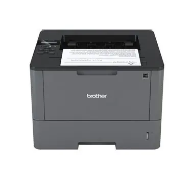Brother Laser HL-L5000D / A4 / Laser / 1200 x 1200 dpi / Schwarzweiß / USB / Parallel IEEE1284 / Grau