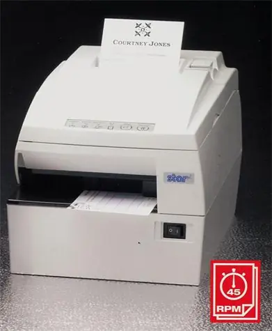 Star Micronics HSP7543W-O / Hybrid-POS-Drucker / Punktmatrix / Thermo / Keine Schnittstelle / Cutter / Beige