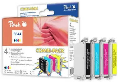 Peach Alternativpatrone / Epson C64/C84 / 4x13 ml / Multipack