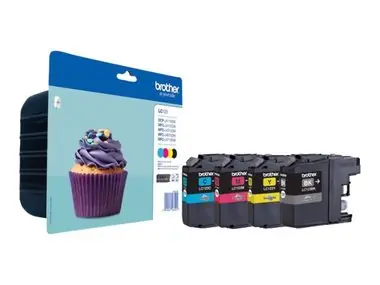 Brother LC-123 Originalpatrone (CMYK) Farbe / MFC-J4410DW / Farbe 