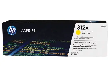 HP CF382A Originaltoner / LaserJet Pro 400 M476 / 2.700 Seiten / Gelb