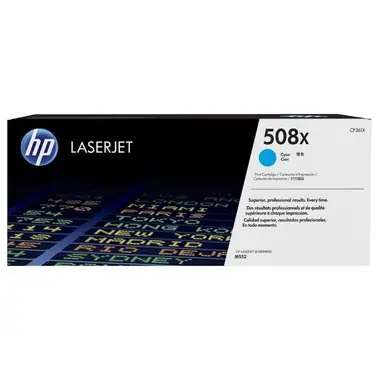 HP 508X Original Toner Cyan / CF361X / 9.500 Seiten