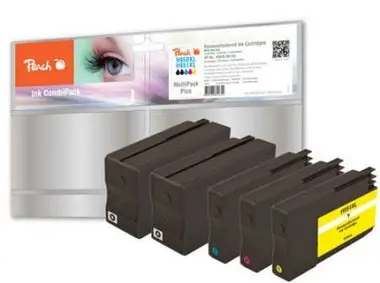 Peach Remanufactured 950XL/951XL MultiPack PLUS alternative Patrone / HP OFFICEJET 8100, 8600 / neuer Chip / MultiPack